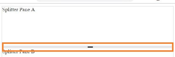Kendo Splitter Using jQuery